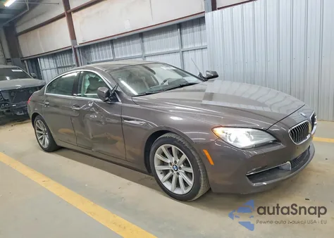 2013 BMW 640 I z USA, uszkodzony, nr VIN WBA6A0C57DDZ03336